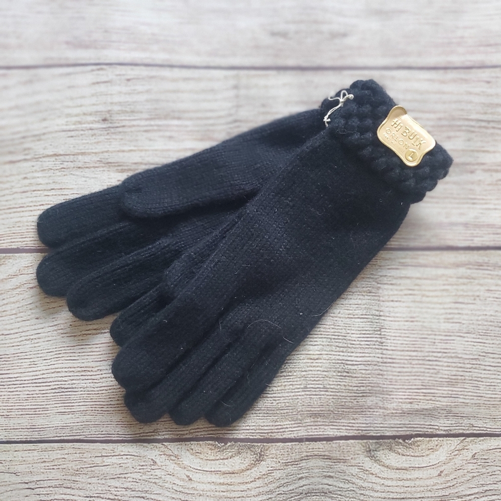 Vintage Orlon Hi Bulk Knit Gloves